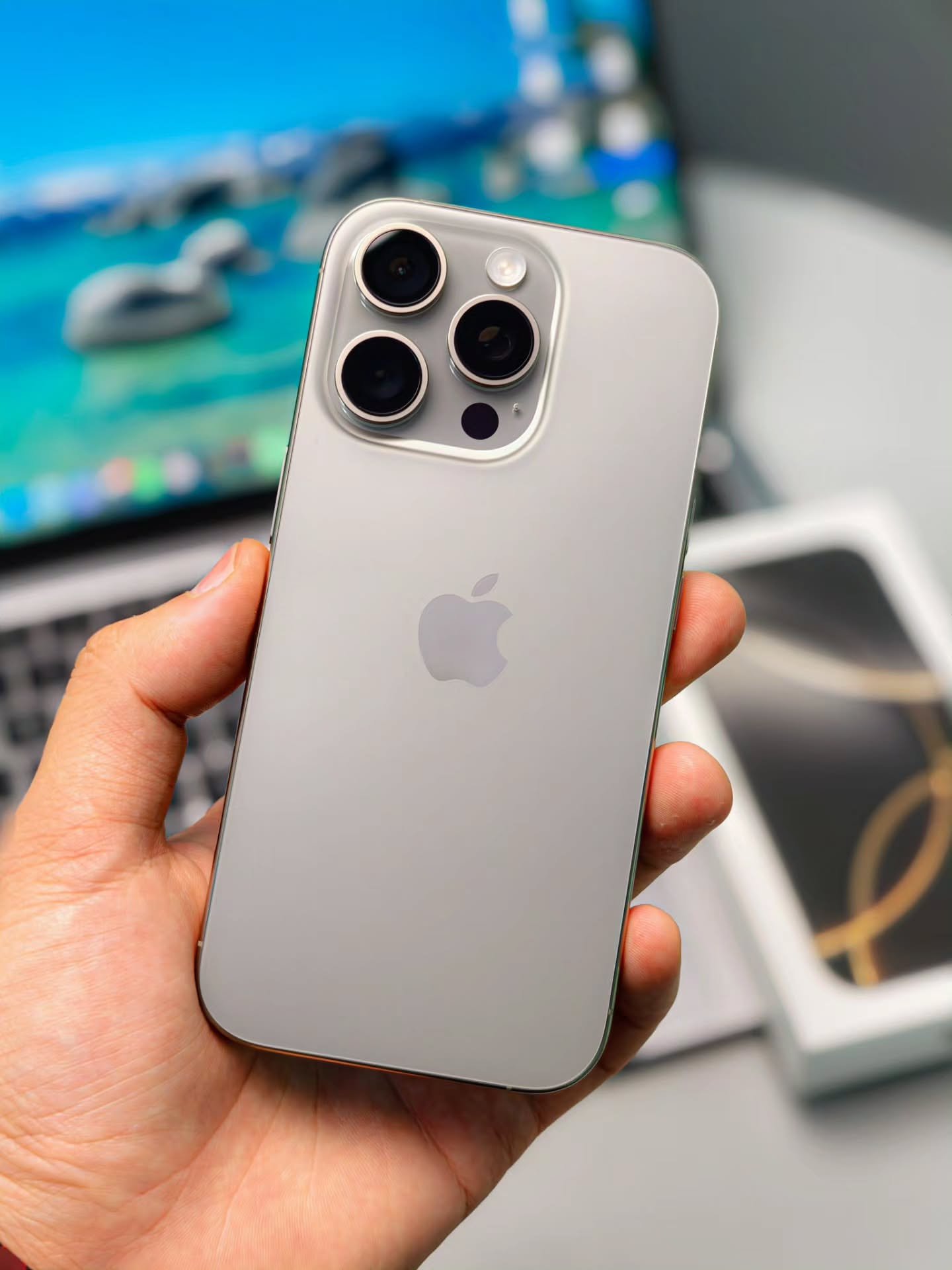 pixelbek.kg-20260204-0008 iPhone 16 Pro โ 256GB Natural Titanium (Used, Perfect Condition, ๐100% โ 86 Cycles, Complete Set) - Image 1