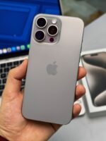 iPhone 15 Pro Max – 256GB Natural Titanium (Used, Excellent Condition, 🔋87%, Box Included)