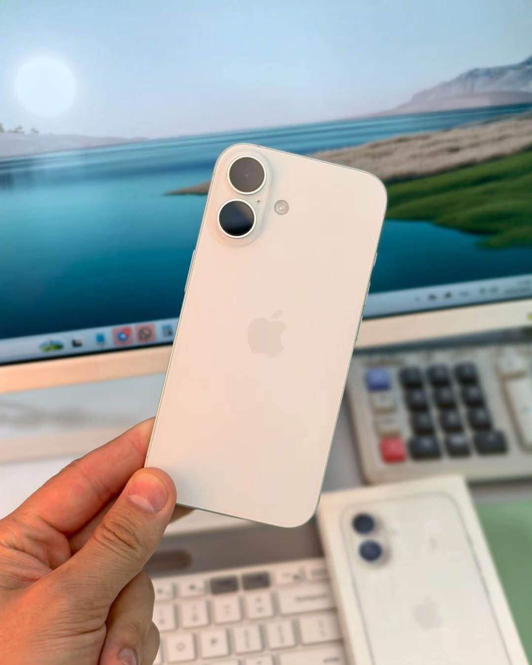 pixelbek.kg-20260210-0011 iPhone 16 โ 128GB (Used, Perfect Condition, ๐100% โ 55 Cycles, Complete Set) - Image 1