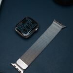 Apple Watch Series 9 – 45mm Stainless Steel + Milanese Loop (Used, Good Condition) - Image 5