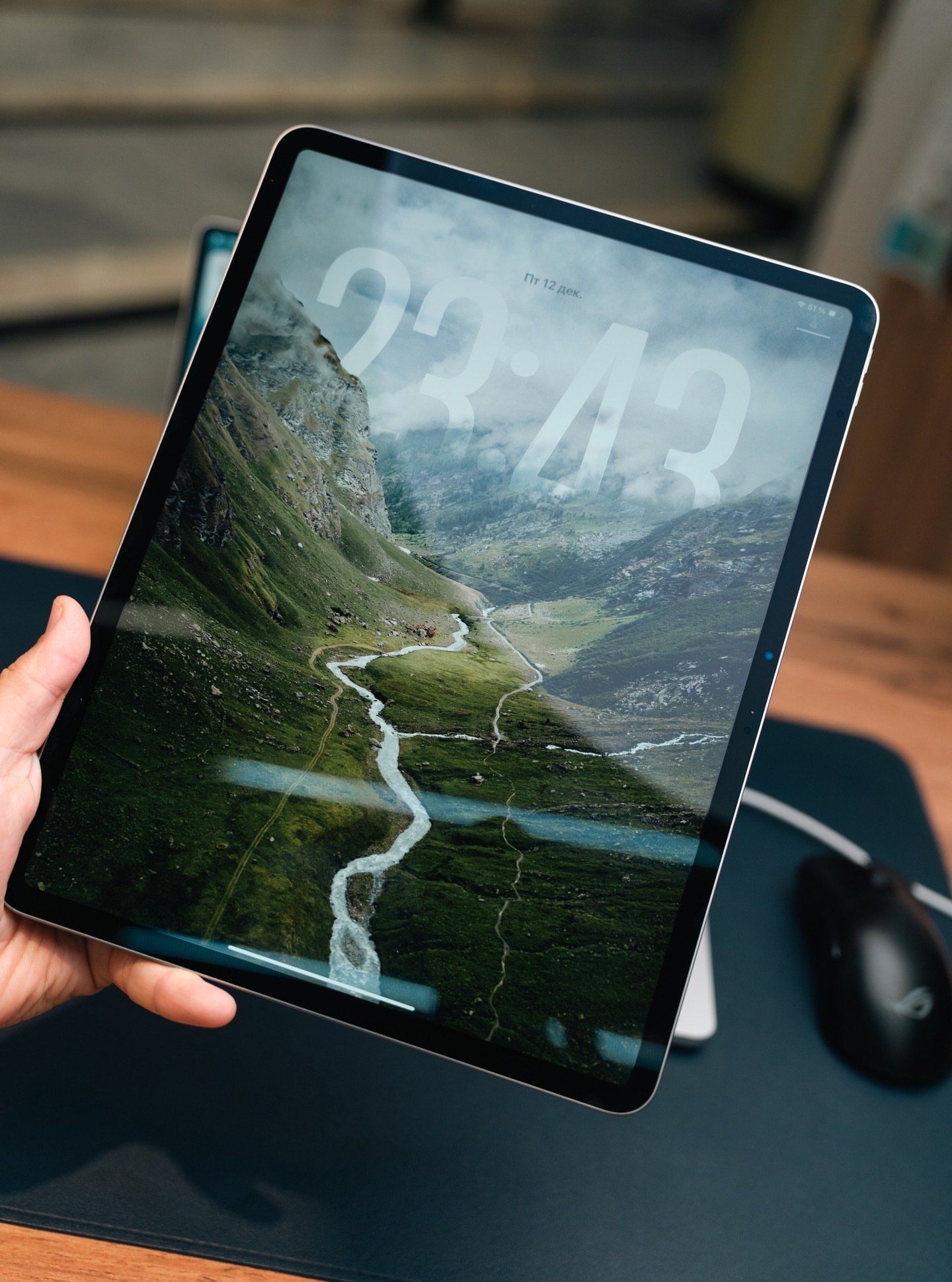 sotochka312-20260202-0201 iPad Air 13" M2 โ 128GB, WiFi (Used, ๐99%, Box + Case) - Image 1