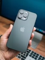 iPhone 16 Pro Max – 256GB Black Titanium (Used, Perfect Condition, 🔋100%, No Kit)