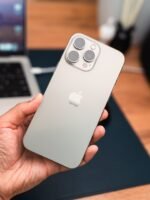 iPhone 16 Pro Max – 1TB Natural Titanium (Used, Perfect Condition, 🔋100%)