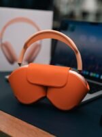 AirPods Max (USB-C) – Orange (Used, Perfect Condition, Complete Set) - Image 2